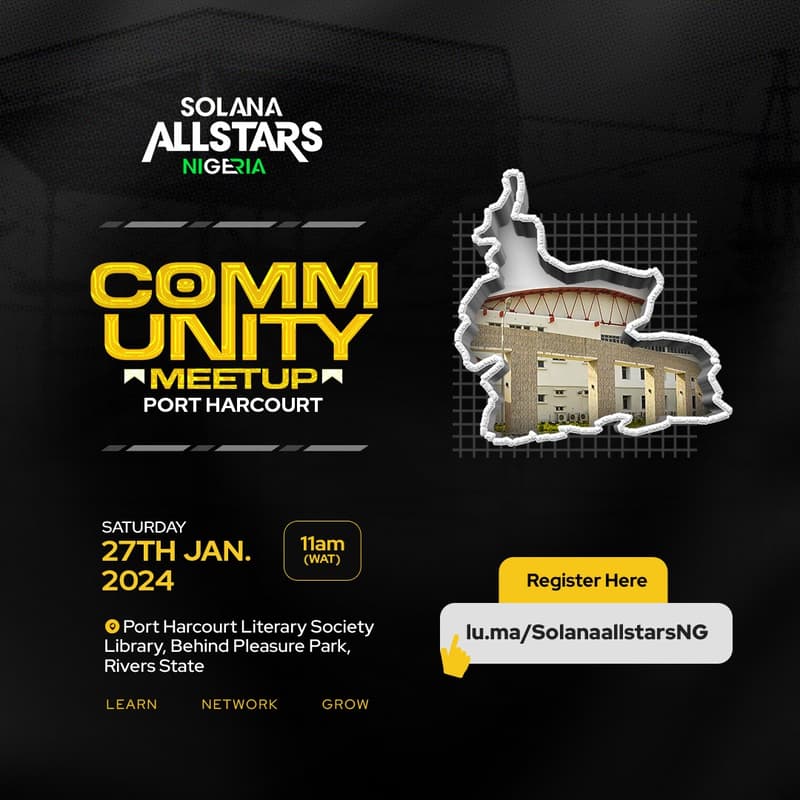 Cover Image for Solana Allstars NG - PH Meetup #13