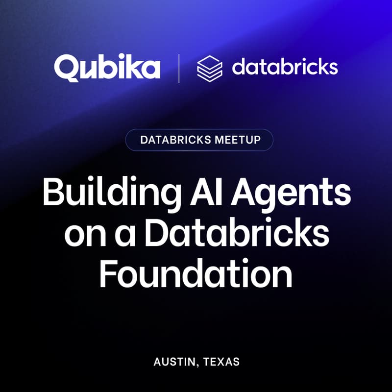 Cover Image for Databricks Meetup: Building AI Agents on a Databricks Foundation