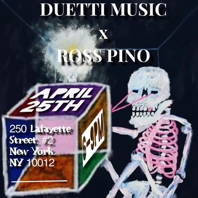 Cover Image for DUETTI X ROSS PINO: Art Showing