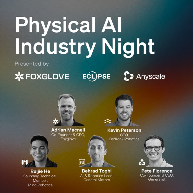 Cover Image for Physical AI Industry Night: San Francisco