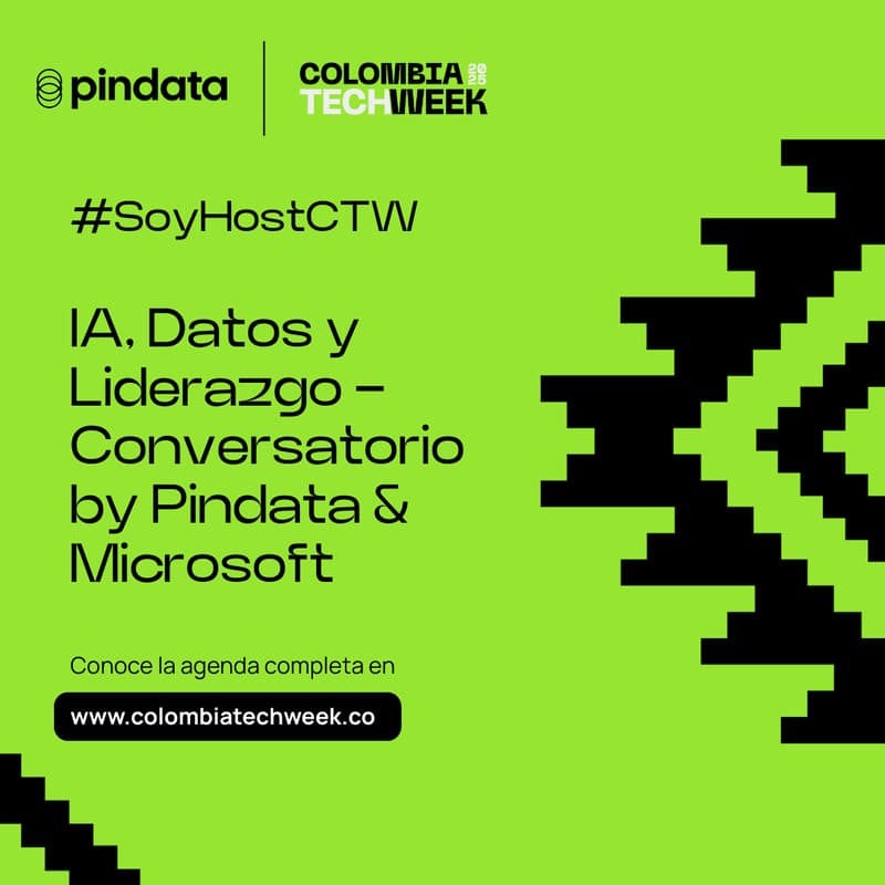 Cover Image for IA, Datos y Liderazgo  - Conversatorio by Pindata & Microsoft