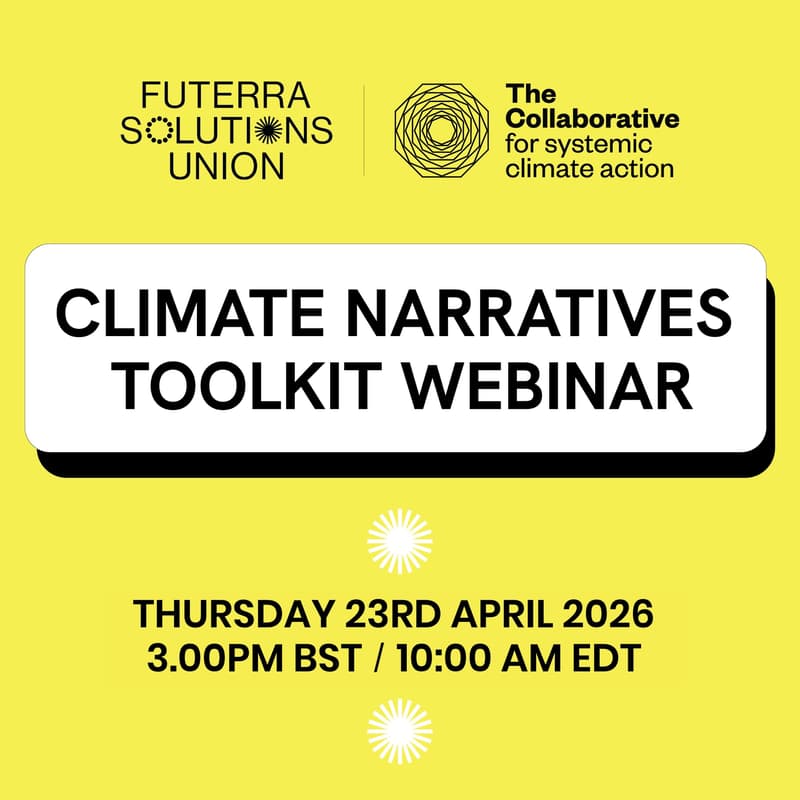 Cover Image for Climate Narratives Toolkit webinar