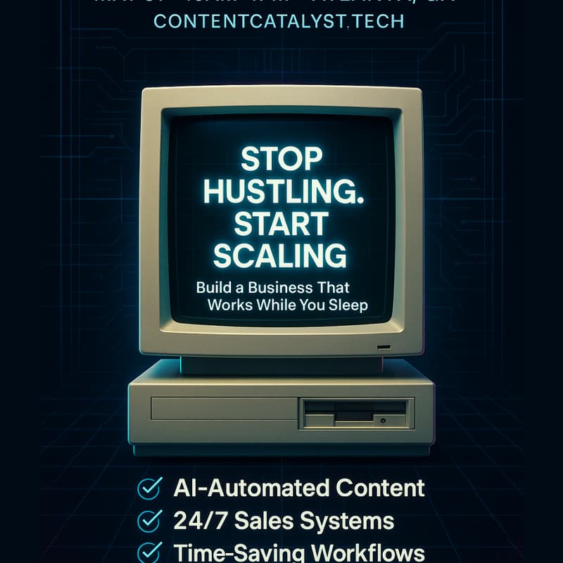 Cover Image for Grow Your Business Fast with AI: Marketing, Sales & Mindset That Works