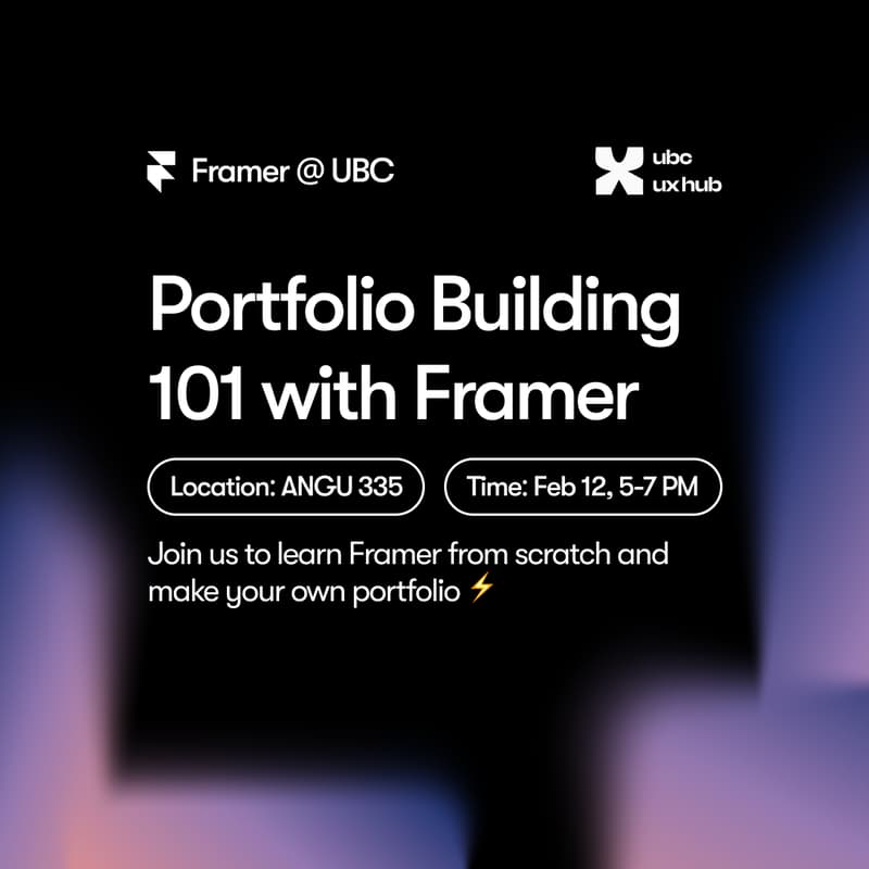 Cover Image for Portfolio Building 101 with Framer