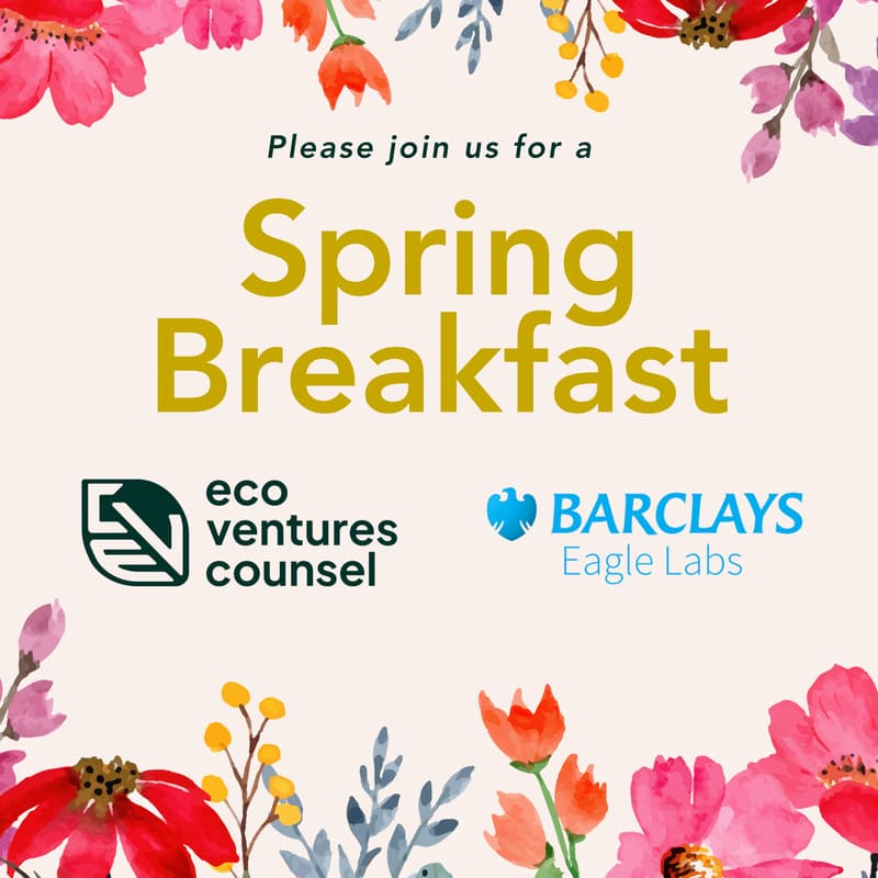 Cover Image for Eco Ventures Counsel Spring Breakfast