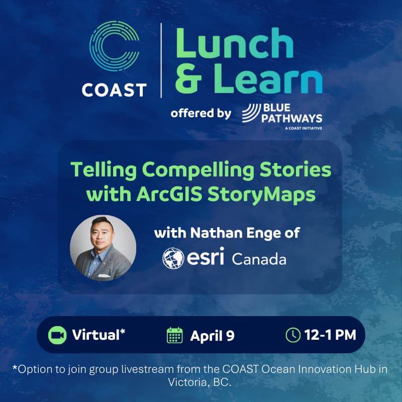 Cover Image for COAST Lunch and Learn Volume 2: Telling Compelling Stories with ArcGIS StoryMaps