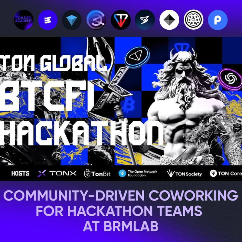 Cover Image for TON Global BTCFi Hackathon Bootcamp at Brmlab Hackerspace