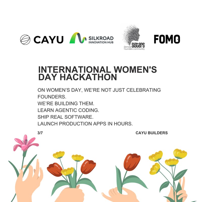 Cover Image for CAYU AI: WOMEN’S DAY HACKATHON