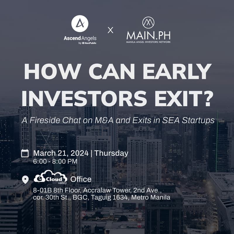 Cover Image for A Fireside Chat on M&A and Exits in SEA Startups: 'How can early investors exit?'