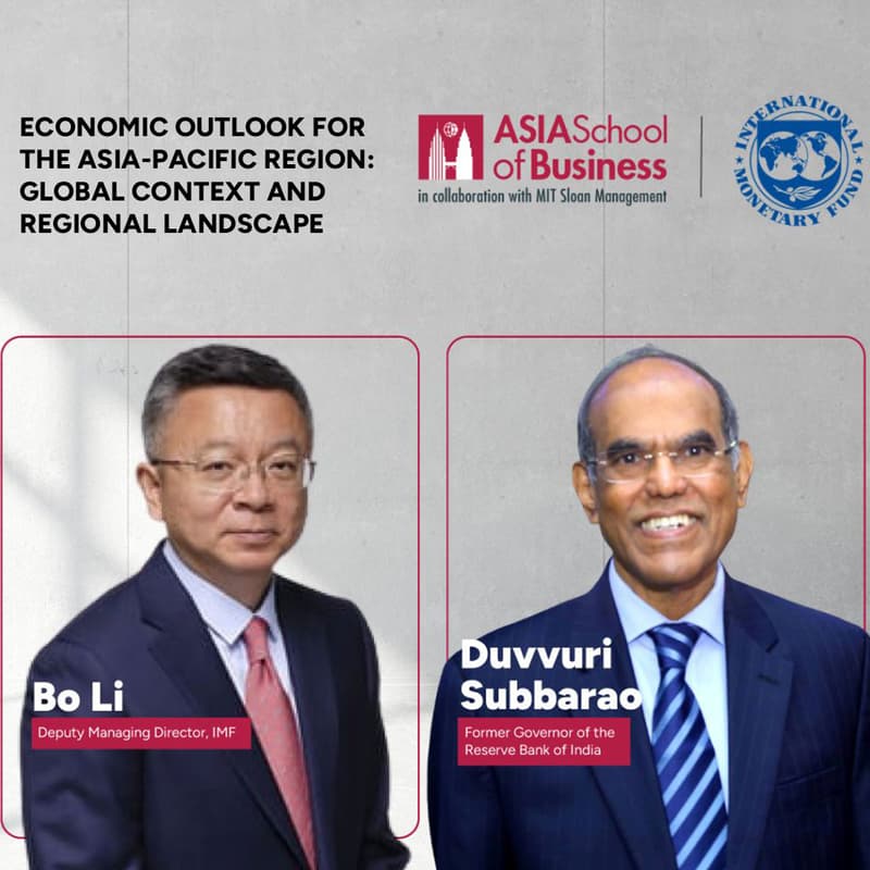Cover Image for Economic Outlook for The Asia-Pacific Region: Global Context and Regional Landscape (Khazanah Auditorium)