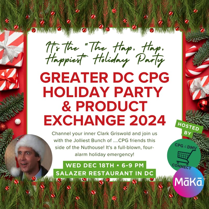 Cover Image for Greater DC  ** CPG Holiday Party & Product Exchange 2024 **