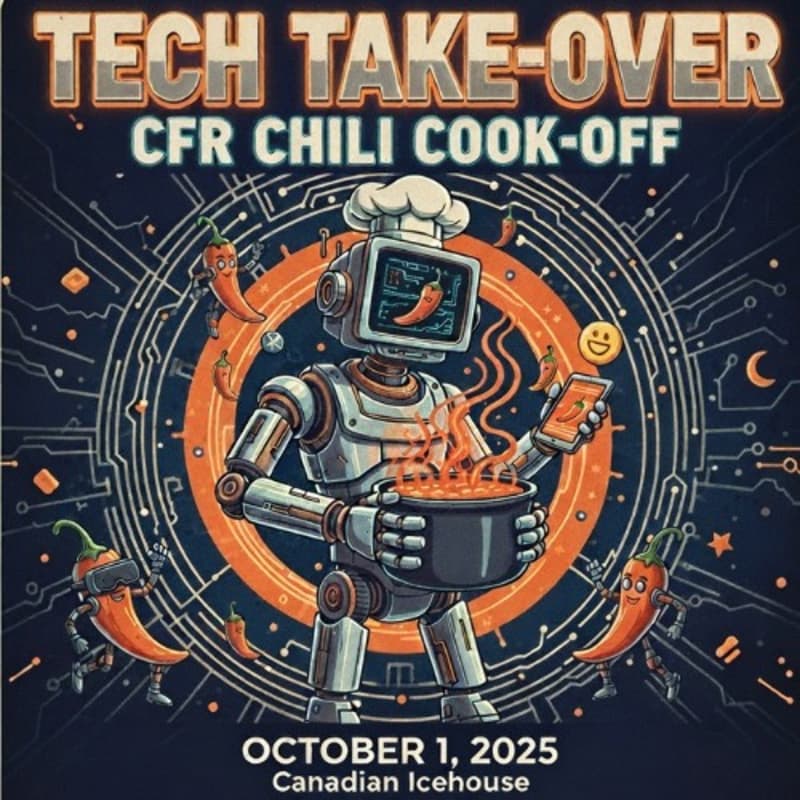Cover Image for Edmonton Tech Wednesdays x Tech Take-Over of the CFR Chili Cook-Off