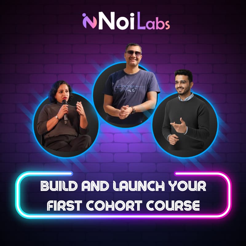 Cover Image for [Webinar 1/2] Build and Launch Your First Cohort Course in 30 Days | How to validate and structure your course idea?