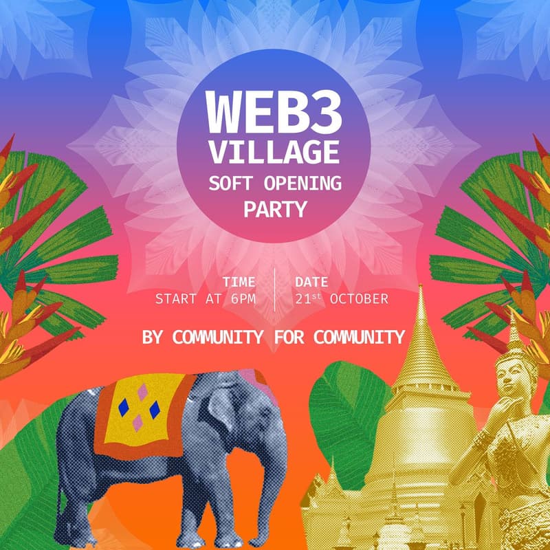 Cover Image for Web3village Chiangmai Kickoff