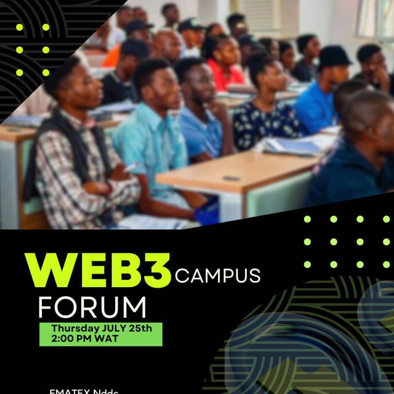 Cover Image for Web3 Campus Forum