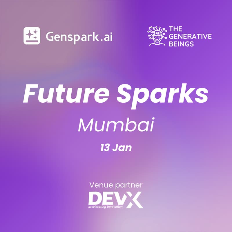 Cover Image for Future Sparks - Mumbai | TGB x Genspark