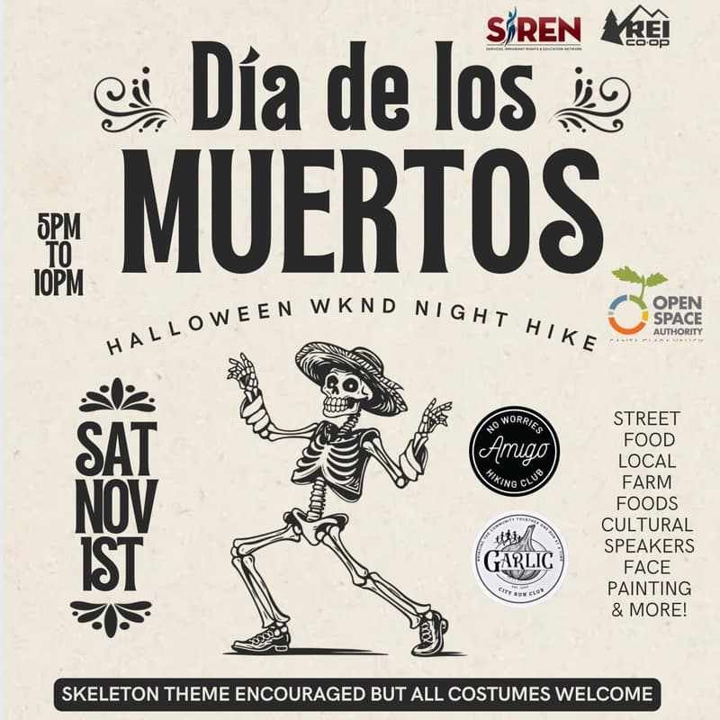 Cover Image for Halloween Night Hike & DΓa de los Muertos π πΉ π