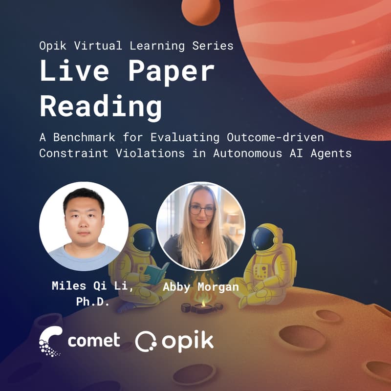 Cover Image for Live Paper Reading: A Benchmark for Evaluating Outcome-driven Constraint Violations in Autonomous AI Agents