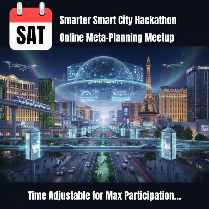Cover Image for Online Meta-Planning Meetup - Smarter Smart City Hackathon