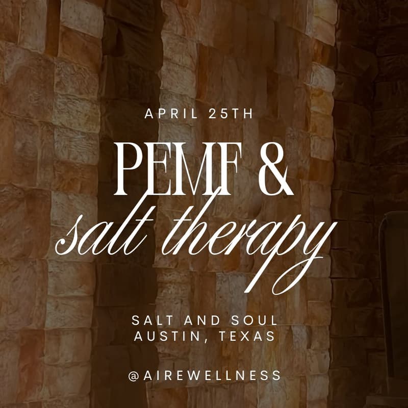 Cover Image for PEMF & Salt Therapy