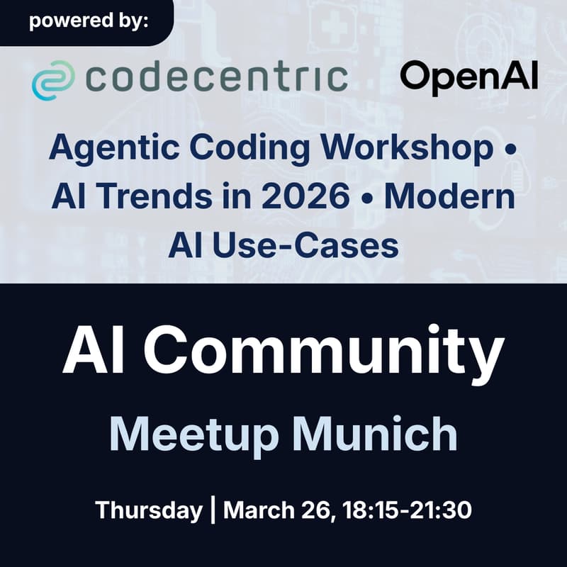 Cover Image for AI Community Meetup - March 2026 Edition