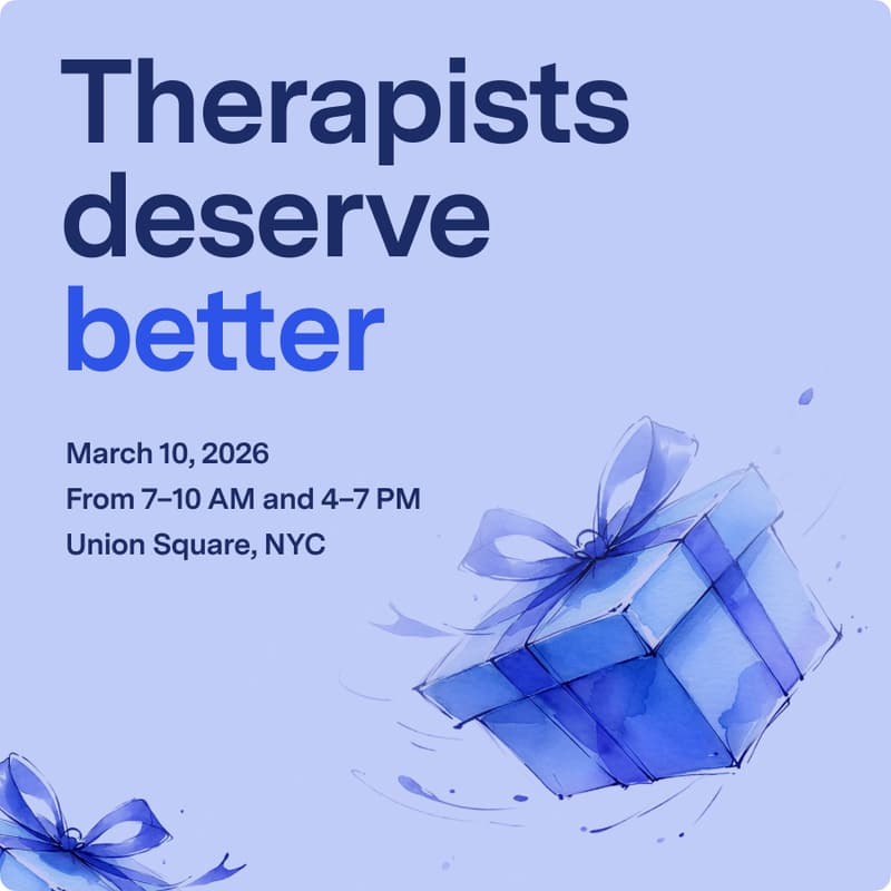 Cover Image for Therapists Deserve Better: Live in Union Square