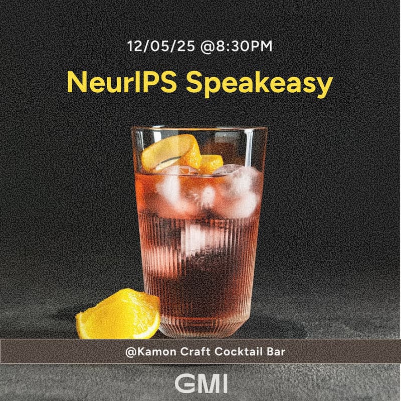 Cover Image for 🍸 NeurIPS Speakeasy at Bar Kamon