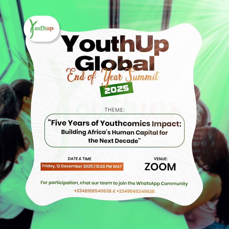 Cover Image for YouthUp Global End of Year  Summit