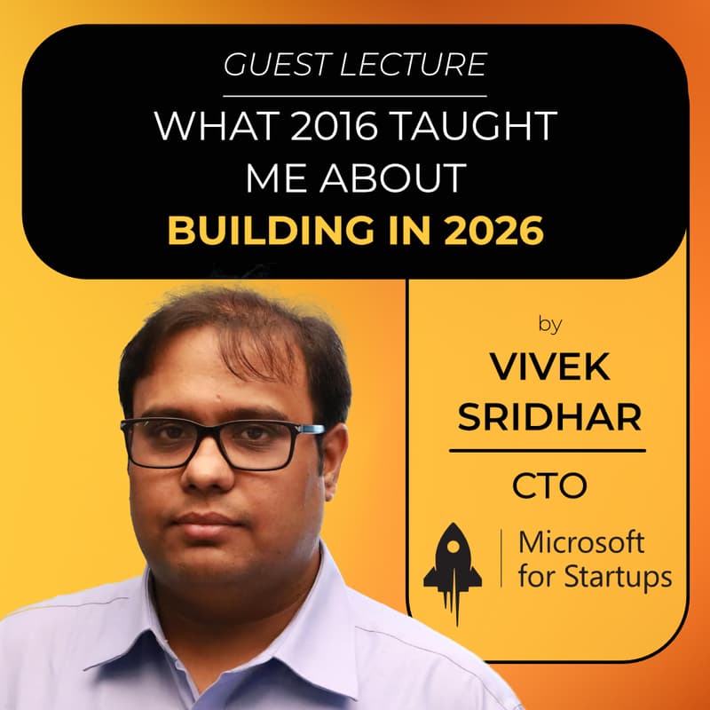 Cover Image for What 2016 Taught me About building in 2026