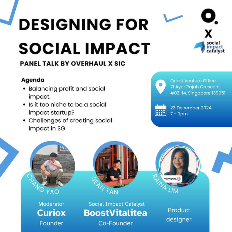 Cover Image for Designing For Social Impact - Design and Entrepreneurship Panel Talk
