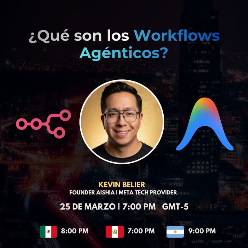 Cover Image for ¿Qué son los workflows agénticos? | N8N Fest