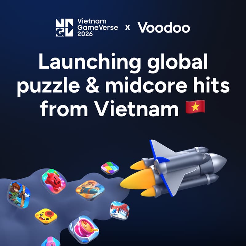 Cover Image for Voodoo x Gameverse 2026 - Launching global puzzle & midcore hits from Vietnam