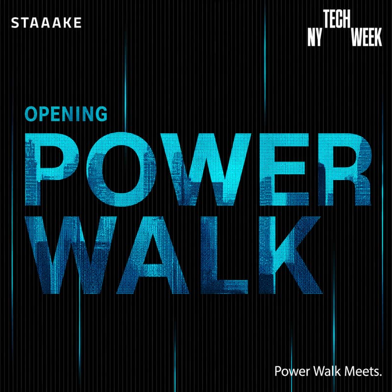 Cover Image for Opening Power Walk - #NYTechWeek — Power Walk