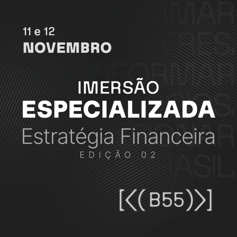 Cover Image for IMERSÃO ESPECIALIZADA | ACIONISTA - 11 e 12 de novembro