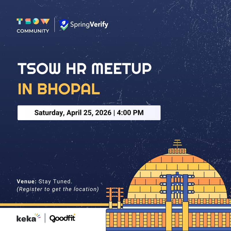 Cover Image for TSOW HR Meetup in Bhopal
