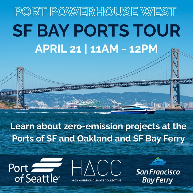 Cover Image for SF BAY PORTS TOUR @ SF CLIMATE WEEK