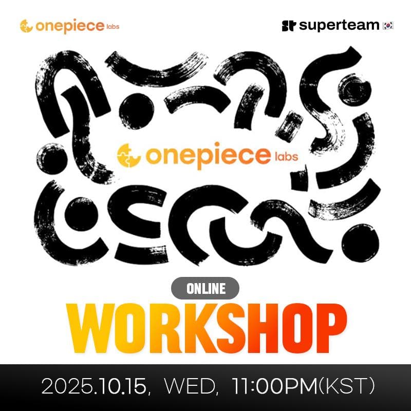 Cover Image for OnePiece Labs X Superteam KR : Colosseum Demo Day Workshop