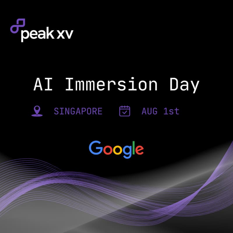 Cover Image for Google · Peak XV — AI Immersion Day
