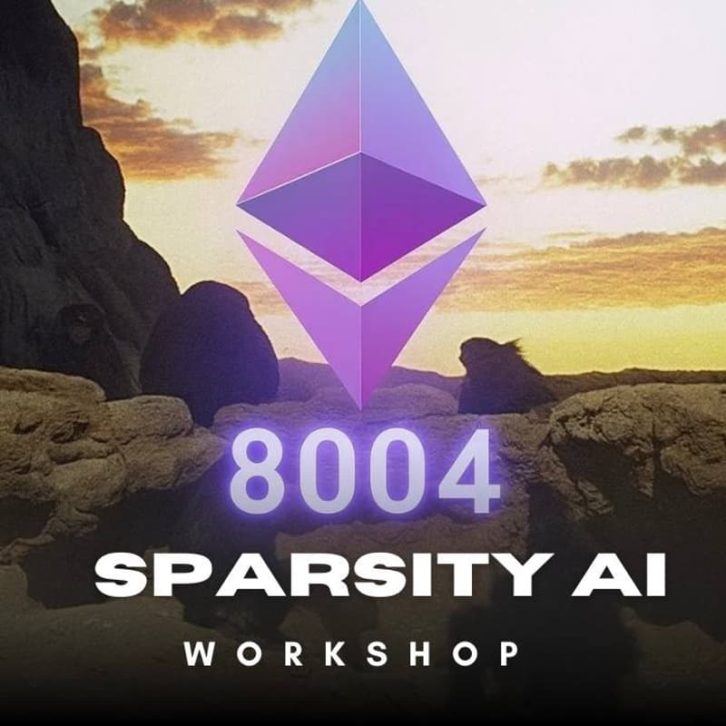 Cover Image for Sparsity Workshop: Build an ERC-8004 Trustless Agent with TEE  III