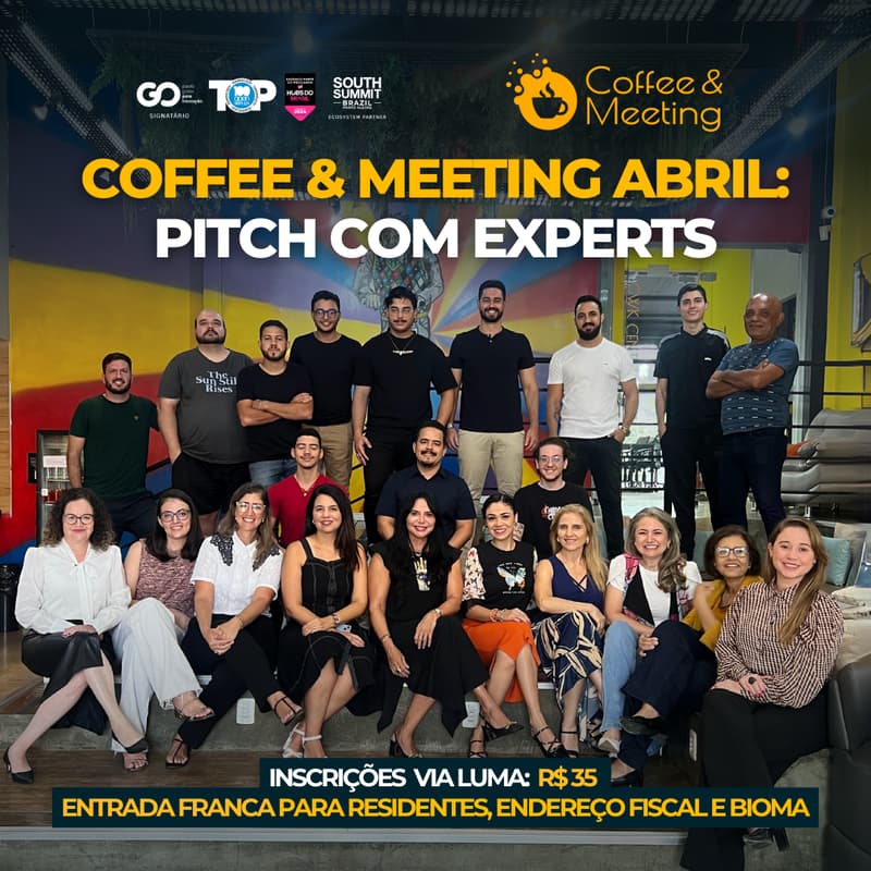 Imagem de capa para Coffee & Meeting | Abril 2025