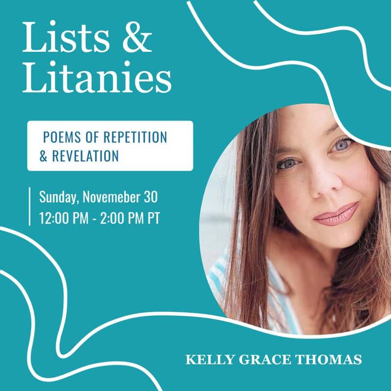 Cover Image for Lists & Litanies: Crafting Poems of Repetition and Revelation