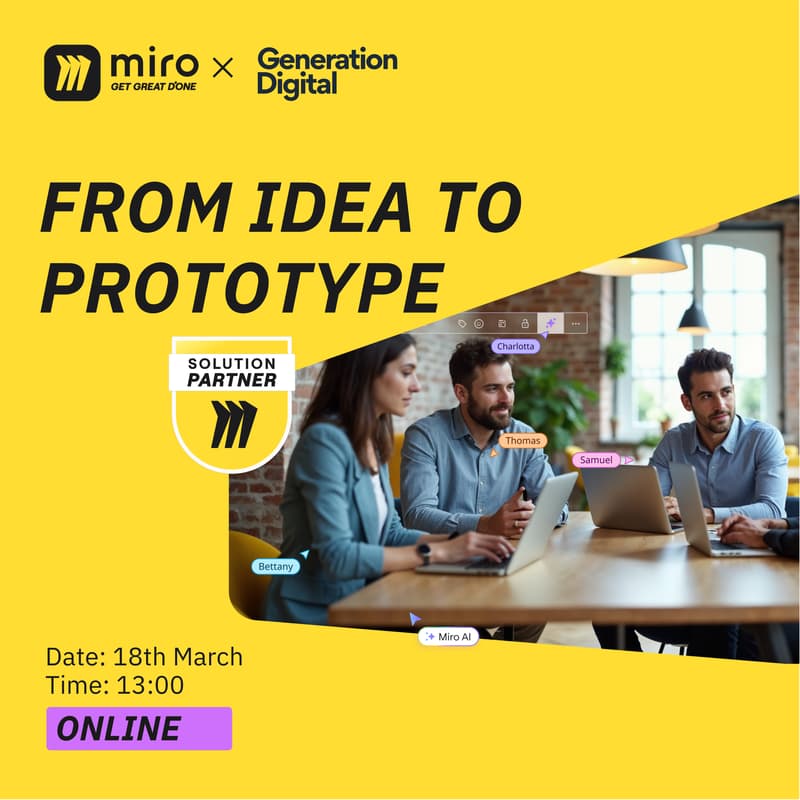 Cover Image for From Idea to Prototype in Minutes Using Miro AI