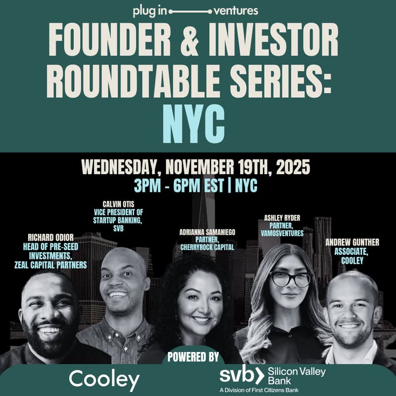 Cover Image for Founder & Investor Roundtable Series: NYC