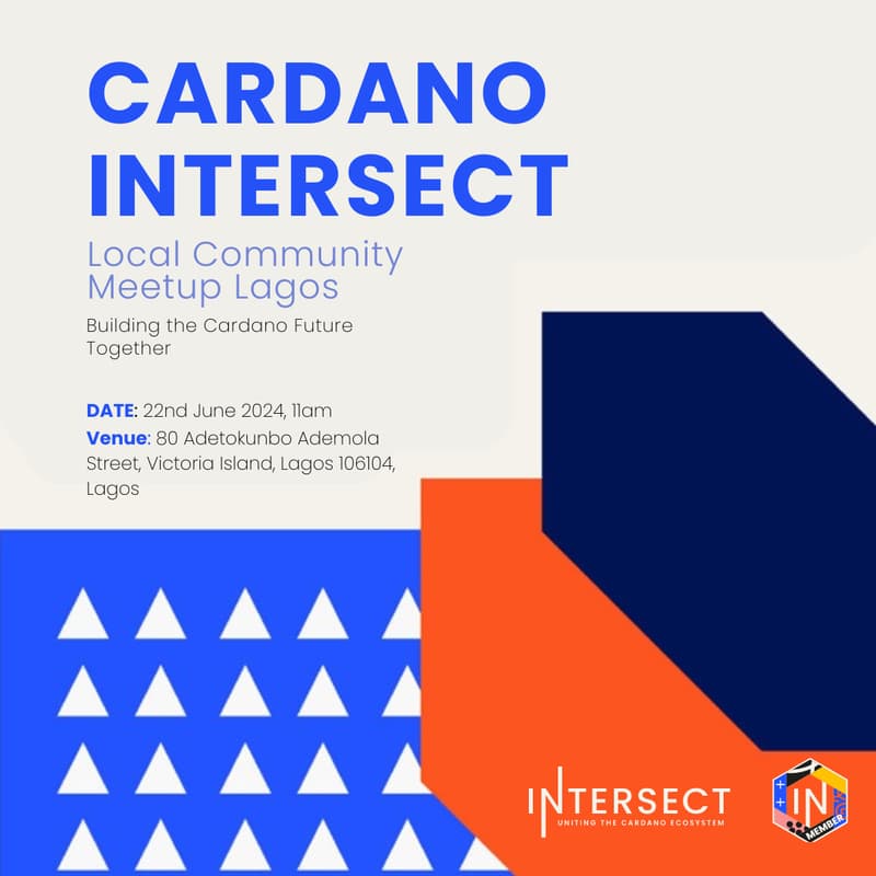 Cover Image for Cardano Intersect Local Community Meetup