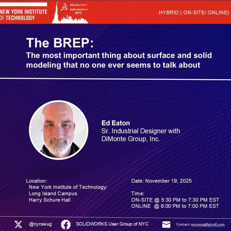 Cover Image for The BREP: The most important thing about surface and solid modeling that no one ever seems to talk about