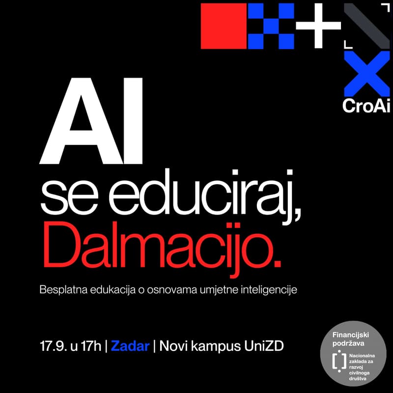 Cover Image for Zadar / AI se educiraj.