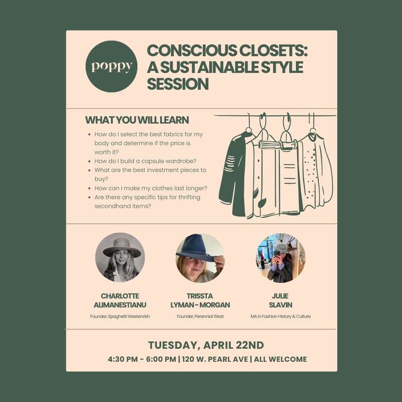 Cover Image for Conscious Closets: A Sustainable Style Session