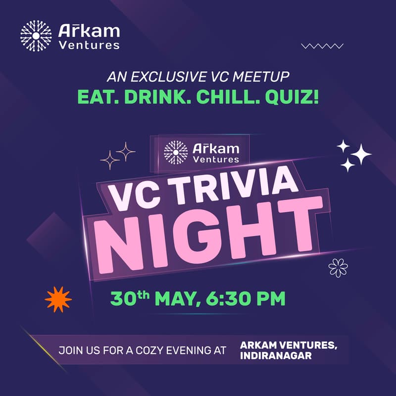 Cover Image for VC Trivia Night | Arkam Ventures