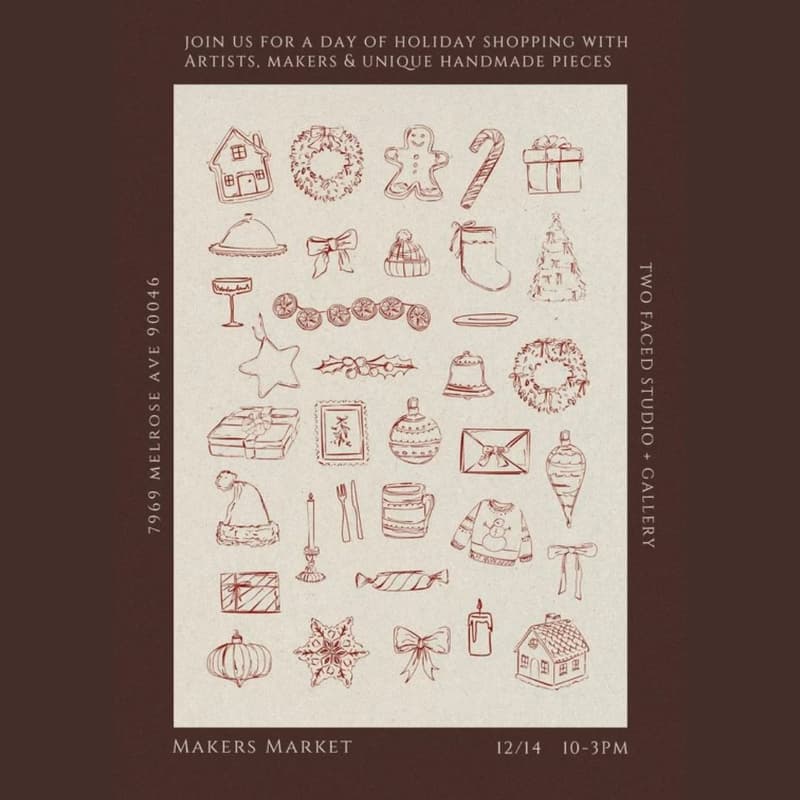 Обложка для A Cabinet of Curiosities + Holiday Makers Market