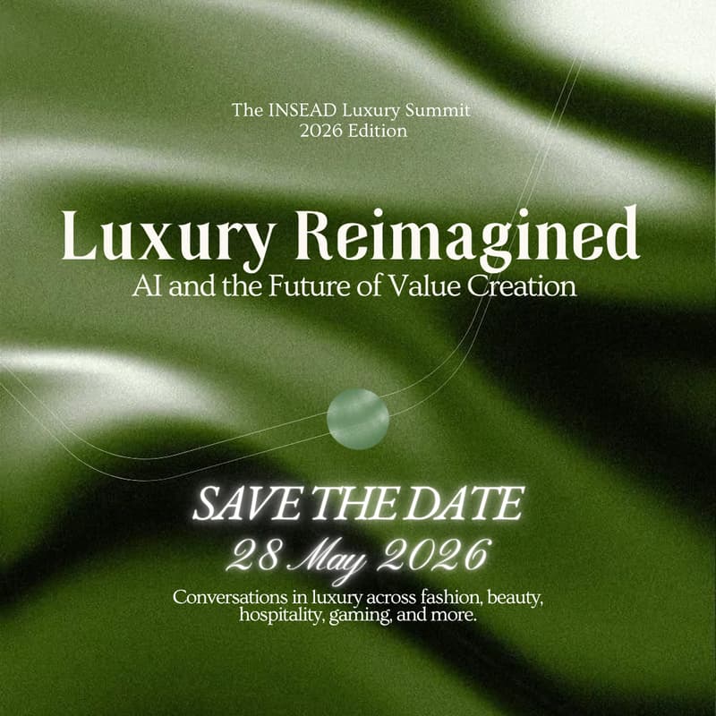 Cover Image for Luxury Reimagined: INSEAD Luxury Summit 2026 Edition